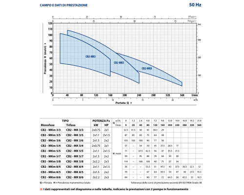 Станция повышения Pedrollo COMBIPRESS CB2-MKm 5/8