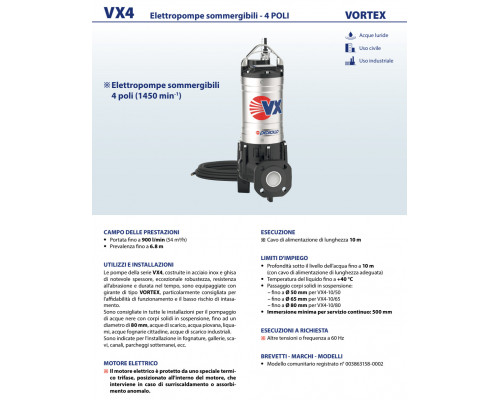Насос Pedrollo VX4 10/50